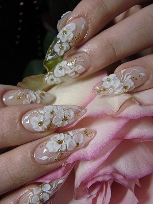 Гелевое наращивание ногтей